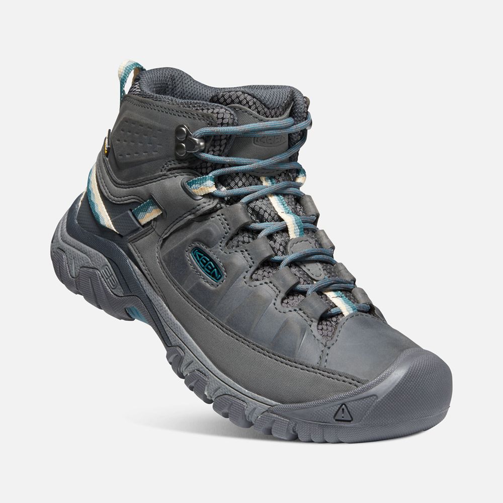 Cizme Keen Romania Dama Gri Inchis Targhee Iii Waterproof Mid 2803-TGEWX